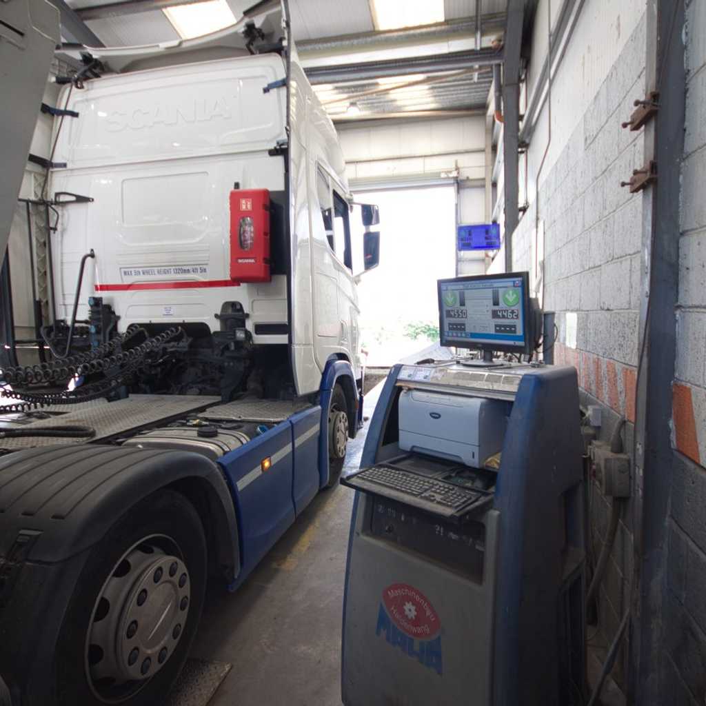 CVT Truck Leaving bay 1